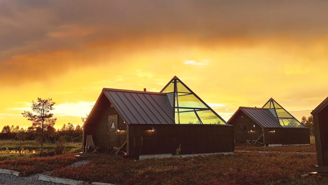 Aurora Pyramid Glass Igloos Kongas Екстер'єр фото