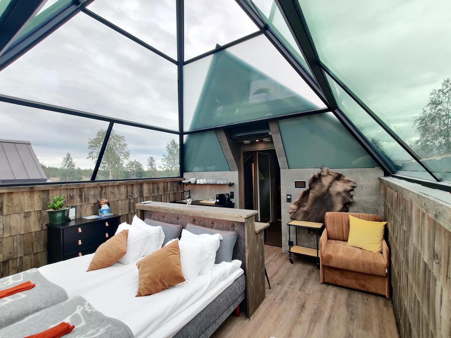 Aurora Pyramid Glass Igloos Kongas Екстер'єр фото